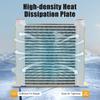 Промышленный гидравлический маслоохладитель 5,6 кВт 100 л/мин AC 110 В для инженерно-строительной техники, станков с ЧПУ, гидравлической системы