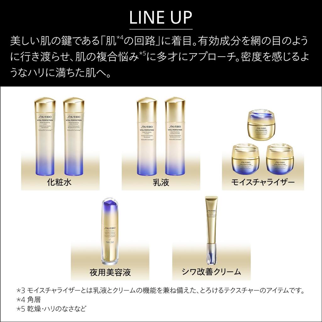 SHISEIDO Vital Perfection Wrinkle Lift Deep Retino White 5 20 г пробник включен крем Кремовый цветочный аромат Разглаживание морщин Осветление Shiseido