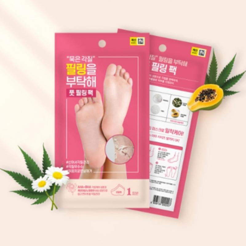 Ask For Daiso Peeling Foot Peeling mAsk Pack
