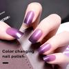 Лак для ногтей 7 мл, меняющий цвет, быстро сохнет, красивый градиентный лак для потрясающего дизайна ногтей с эффектом омбре