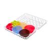 KOKUBO Dishwasher-Safe Small Item Washing Basket (Set of 2 / Approx. 22 x 13 x 5 cm) Dishwasher-Safe Small Item Organizer, Silicone Cup Case, Divider,