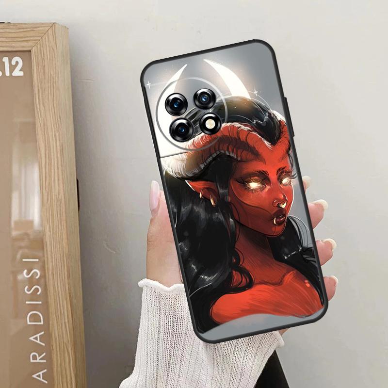 Чехол "Женщина-дьявол" для OnePlus Nord CE 5 2 3 4 Lite N20 N30 OnePlus 15 13 12 10 R 13T 10T 11 9 10 Pro