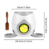 Dog Pet Toys 2 In 1 Tennis Launcher Automatic Throwing Machine Pet Ball Throw Device Interactive Pet Feeder Toy For Dogs