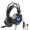 Wired Gaming Headset Professional Ergonomic Comfortable Clear Gaming Headset for PC Computer Black