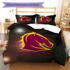 Brisbane Power Bedding Quilt Set Quilt Cover Pillowcase Home Decoration Birthday Gift (1 * duvet cover + 2 * pillowcase, without core)