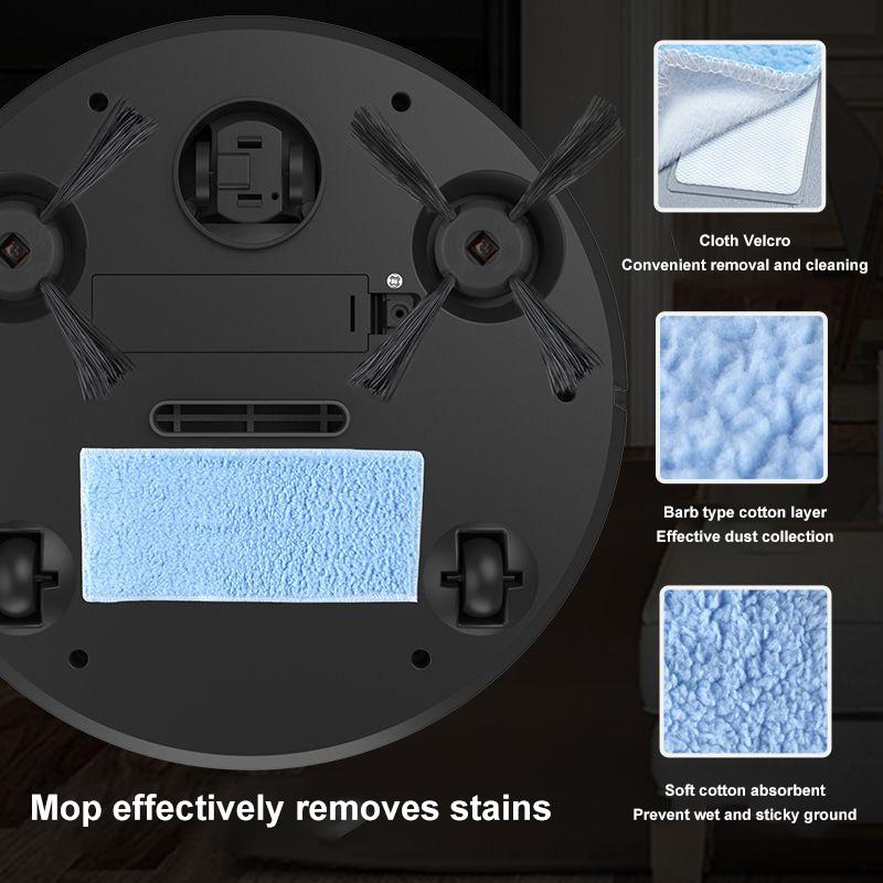 Sweeping Robot Vacuum Cleaner Smart Sweeping Dry Wet Cleaning Machine Charging Intelligent Sweeper Vacuum Cleaner Home Appliance