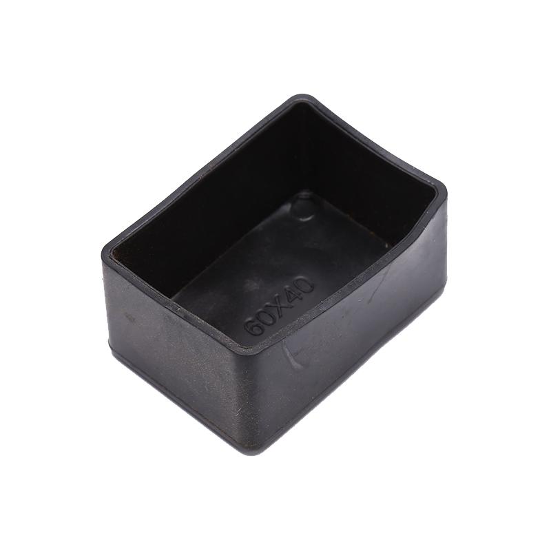 8 шт. Прямоугольные силиконовые колпачки для ног стула нескользящие крышки для ног стола носки протектор