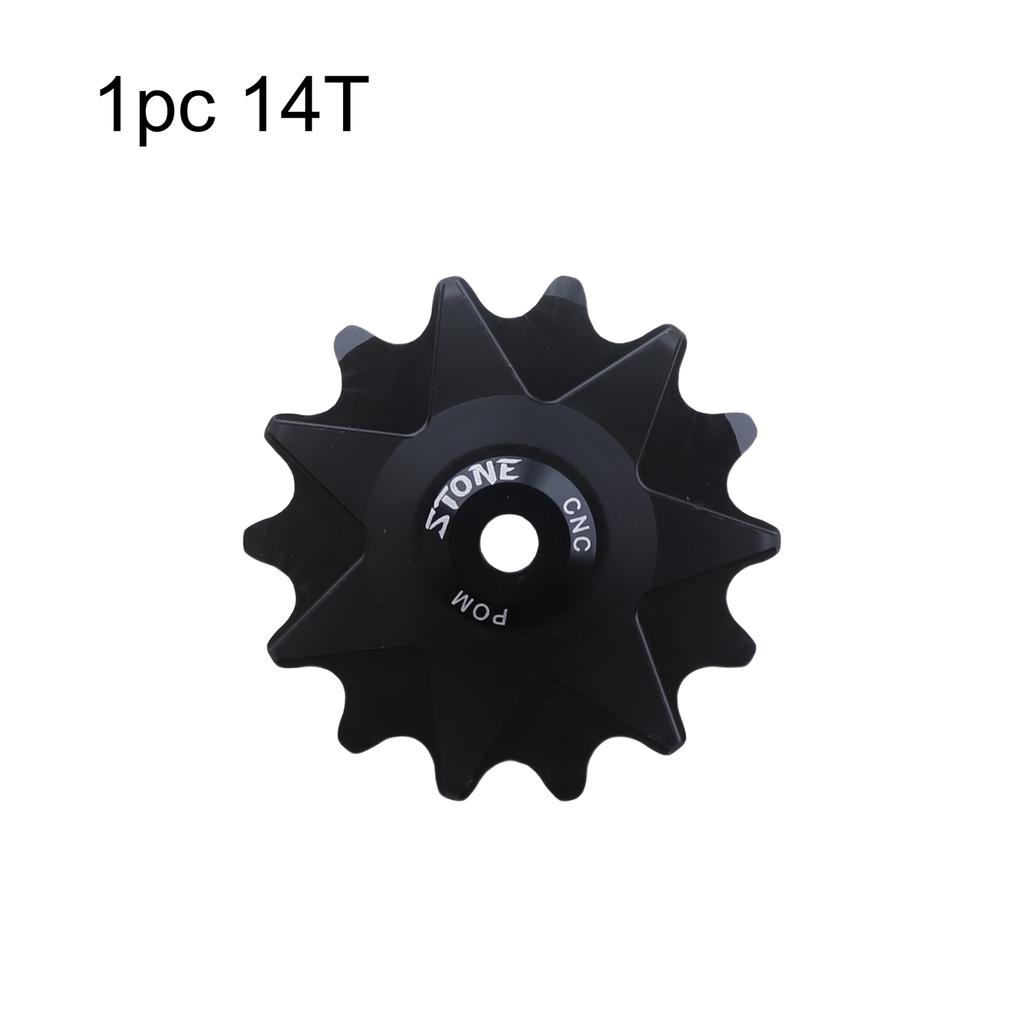 Stone Narrow Wide 12s Pulley Wheel Gear Guide Roller Jockey 10t 12t 14t 16t High Strength Resin Smooth Bearing Solid Aero DJC