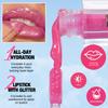 Hydrating Matte Glitter Liquid Lip Gloss , Moisturizing Transparent Plumping Lip Gloss, Tinted for Lip Care and Dry Lip,Glow Oil