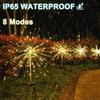 60 LED Solar Power Firework Lights Waterproof Outdoor Dandelion Lawn Lamp  Outdoor Use