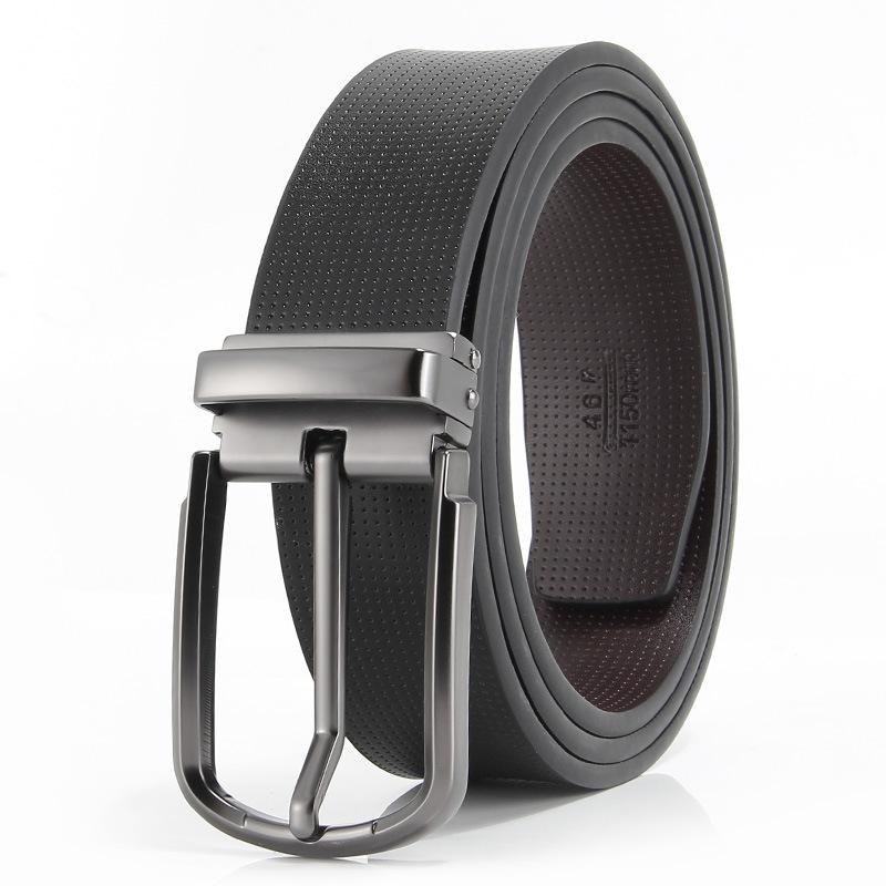 Новый стиль Пряжка-штифт Модный мужской повседневный ремень Ремень с пряжкой-штифтом Мужской модный ремень для брюк