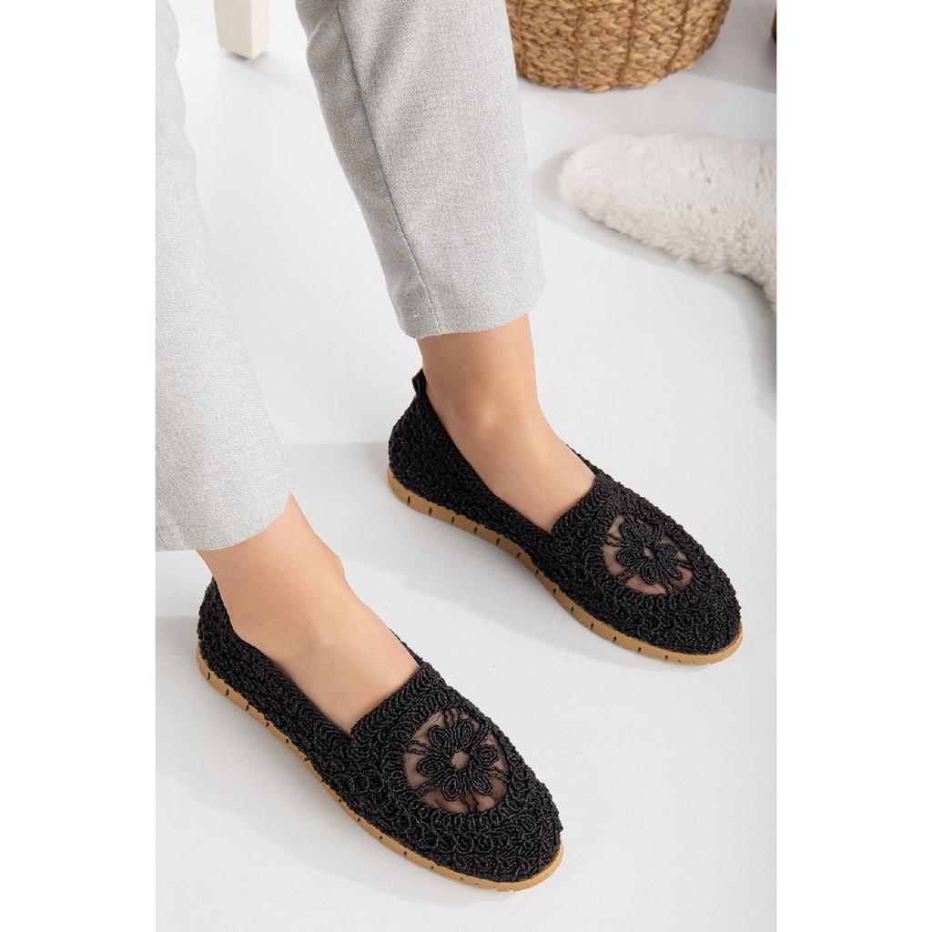 Женские вязаные балетки. Обувь для мам. Повседневная обувь. Кружевные балетки.