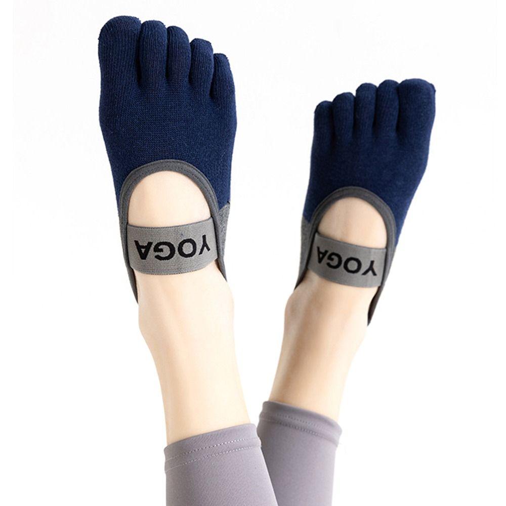 Five Fingers Pilates Socks Cotton Sports Socks Soft Yoga Socks Ladies