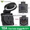 Explosion-Proof Industrial Five-Hole Waterproof Socket
