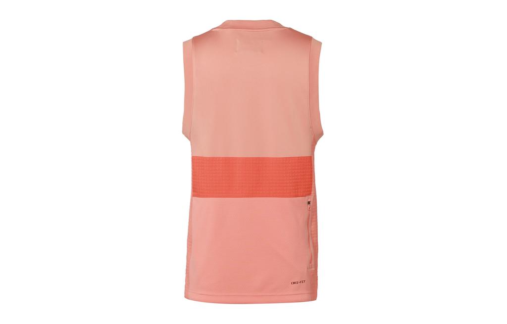 Men's Jordan Tank Tops Men's Orange Crew Neck Moderate Straight Fit