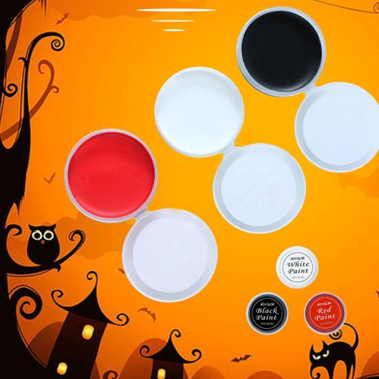 30G Face Body Paint High Pigment Red Black Painting Cream Kids Adults Halloween