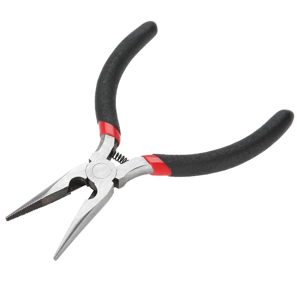 Инструменты для ремонта ювелирных изделий своими руками Кусачки для резки проволоки Мини-плоскогубцы для бисероплетения (Плоскогубцы с длинным носом)