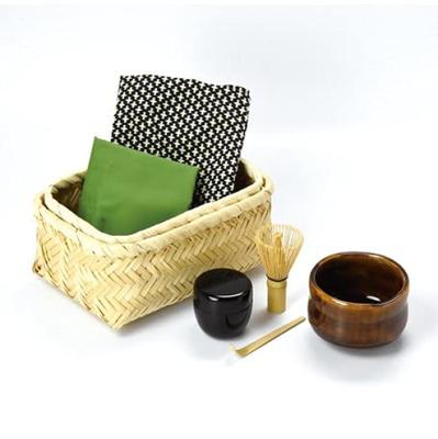 Чай Yamako Tea Matcha, 7 шт. Чай Temahima Matcha Tea, бамбуковый чай, ознакомительный компактный 79421 Посуда, Посуда, Chaki, Набор, Желтый, Набор, Kobo, Чаша,