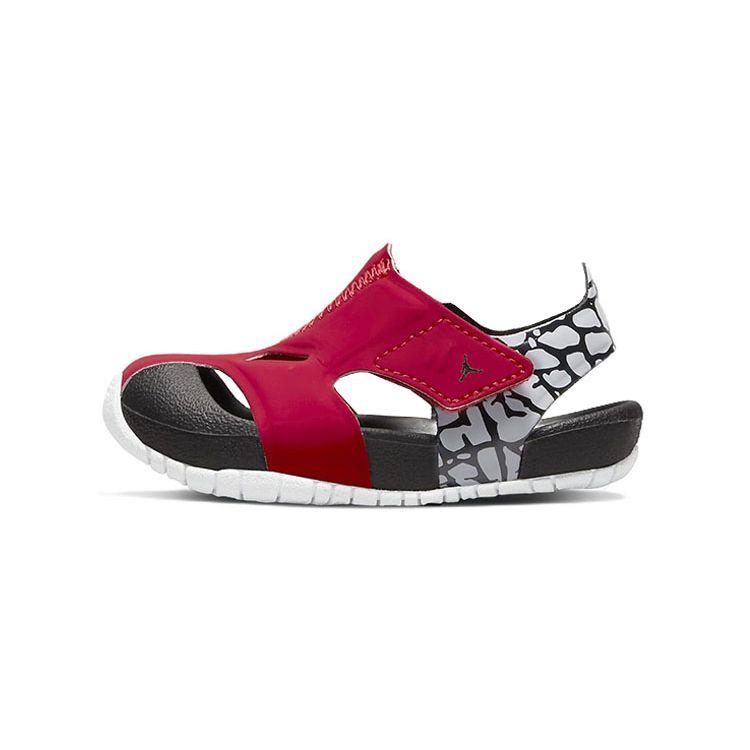 Air Jordan Flare Sandal TD Giraffe Baby Sneakers Red Gym-Red White CI7850-610