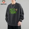 paul frank Men's Casual Heavyweight Round Neck Long Sleeve Sweatshirt