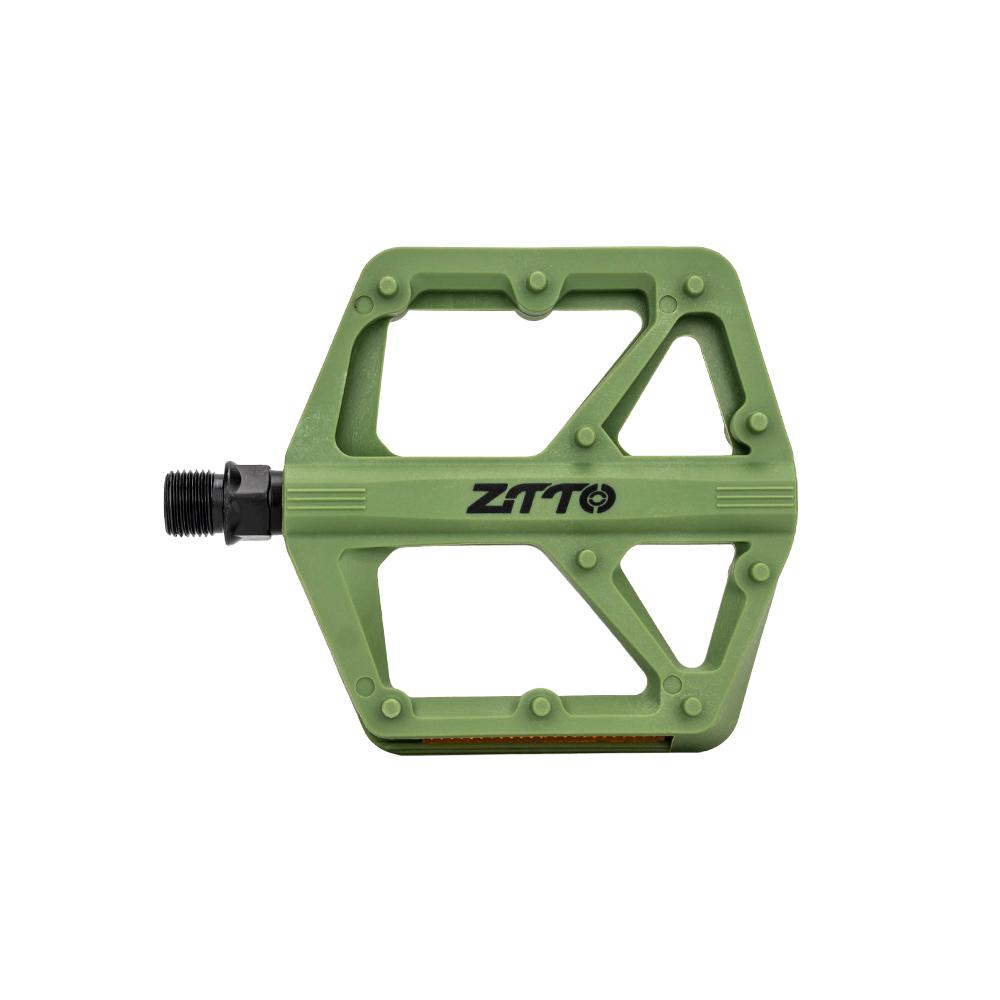 ZTTO Ultralight Pedal Mountain Road Bike Pedal Platform Nylon Pedals Sealed Bearings Footboard Cycling BMX Anti-slip Flat Pedals