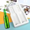 Силиконовая форма в форме бутылки пива, форма для помадки, шоколада, форма для самостоятельного изготовления торта, десерта, дома, кухня, принадлежности для выпечки, сделай сам