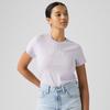 Levi's Женская вязаная футболка с ретро-принтом логотипа