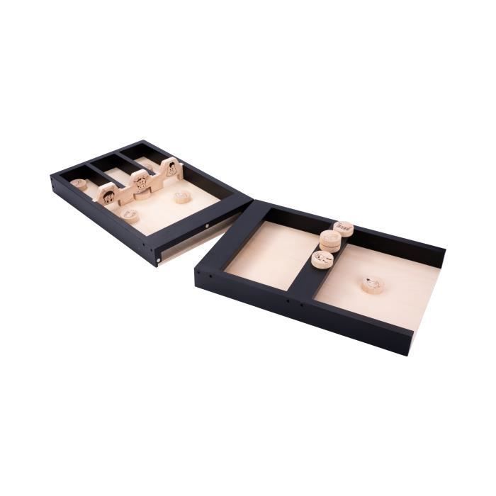 Jeu de palets LA Ferme spécial Enfants 4 Ans et + - ENGELHART - 80 cm - Bois - Jeu de société