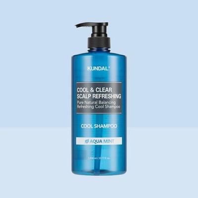 Освежающий и очищающий шампунь для кожи головы с аква-мятой 1058 мл