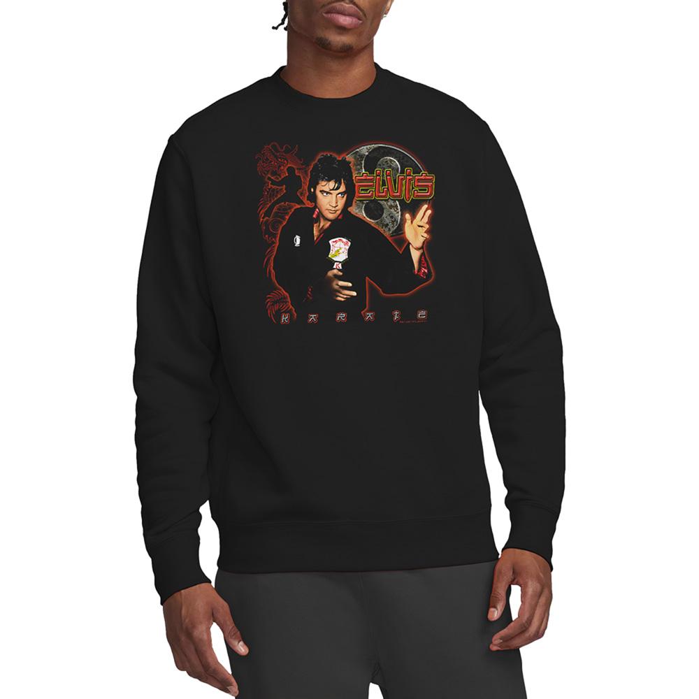 Elvis Presley Unisex Adult Karate Sweatshirt