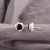 Natural Black Onyx Earrings 925 Stamped Silver Handmade Jewelry Anniversary Gift EE-159-17