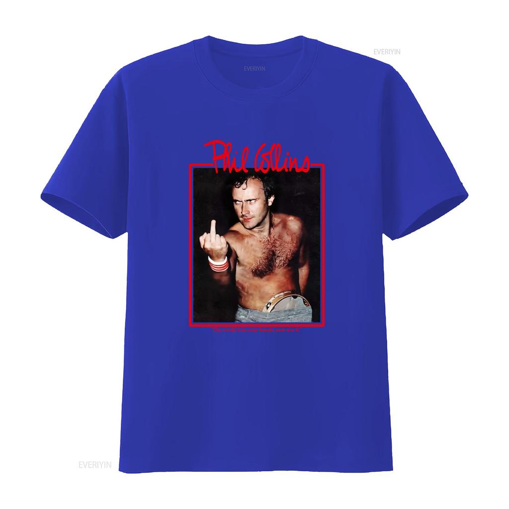 Vintage 90s Phil Collins T Shirt Iconic Rock Star Design Perfect for Music Lovers vintage Washed graphic Breathable Comfortable