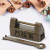 Creative Chinese Old Lock Many Styles Easy To Use Nostalgic Chinese Retro Brass Lock for Wooden Box