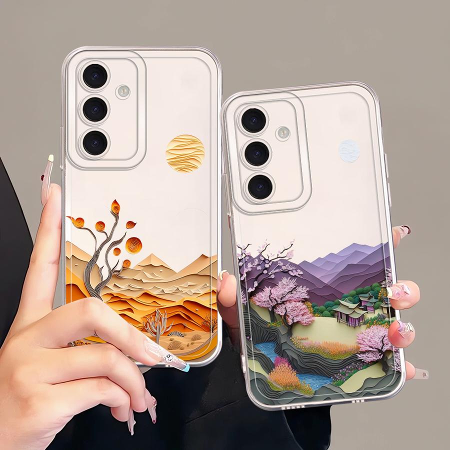 Чехол для Samsung Galaxy A54 A15 A14 A16 A52 A31 A25 A51 A33 A52 A55 A23 A34 A35 A26 A24 A56 A50 A36 A13 Чехол для телефона Летнее небо