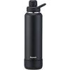 [Carry-Away Bottle for Carbonated Drinks] Peacock Thermos Water Bottle, Carbonated, Black, 1.2L, Insulated, Carbonated, Direct Drinking, Sports, Handl