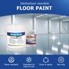 Эпоксидная краска для пола Louis Forest, глянцевая мраморная отделка, водостойкое эпоксидное покрытие на водной основе для бетонных и гаражных полов, подходит для обоих
