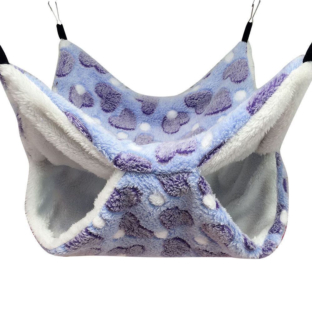 Ferret Rat Plush Warm Pet Sleeping Bag Pet Hammock Hamster Cage Squirrel Beds