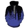 Factory Direct Supply Fashion Men Unisex Ink 3D Printing Casual Hoodie Large Outdoor Sports Loose Custom Couple Oversized Hooded