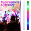 Concert Light Stick LED Colorful Luminous Foam Sponge Stick Festive Atmosphere Supplies