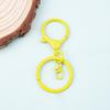 Брелок-зажим для ключей, крючок, ювелирные изделия, пряжка, соединитель, карамельный цвет, пружинная застежка для любителей рукоделия в виде брелока