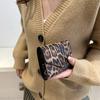 Клатч-конверт в корейском стиле Кошелек для монет из ПУ-кожи Мини-кошелек с леопардовым принтом Подарок