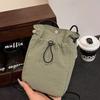 2025 Summer Literary Small Fresh Light Cloth Crossbody Mobile Phone Bag Women's Casual Versatile Mini Bag
