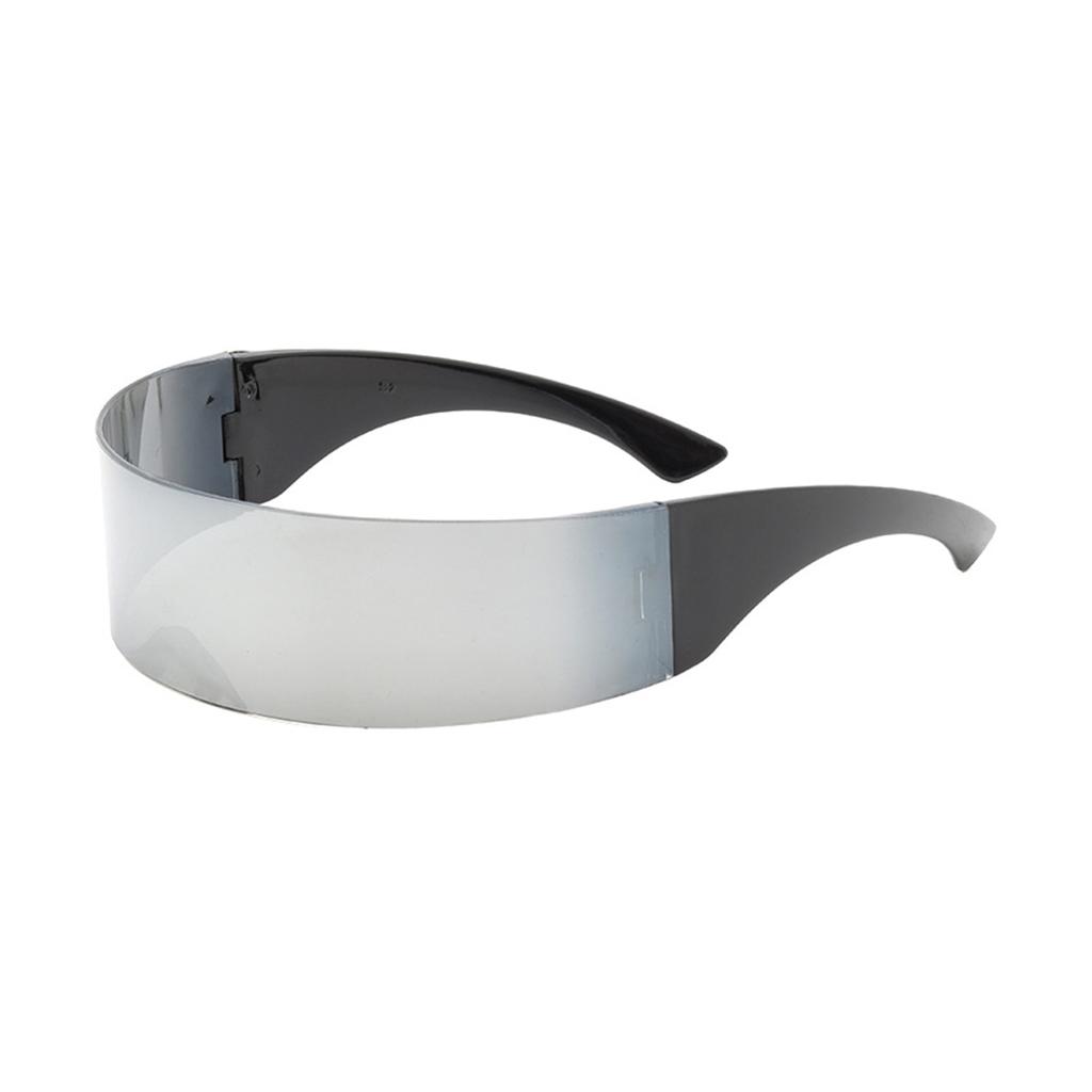 Новые солнцезащитные очки, очки для велоспорта, очки с повязкой на голову, большое зеркало, модные вечерние крутые разноцветные очки