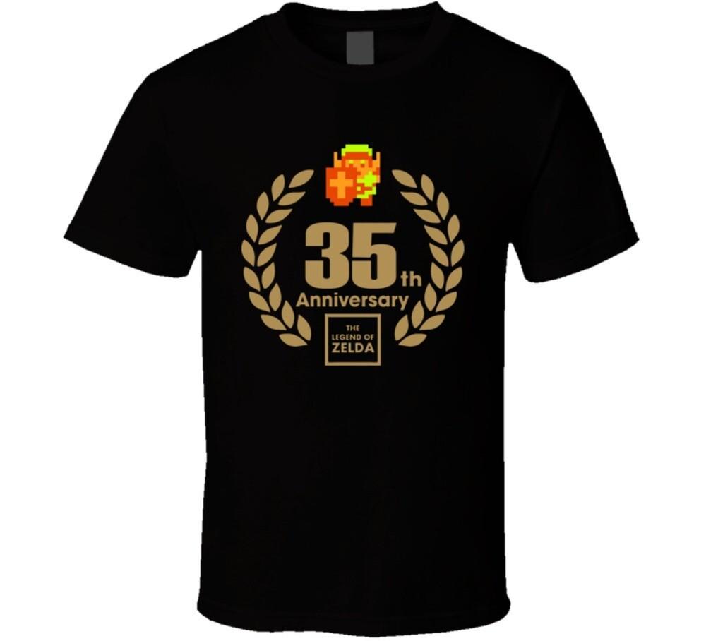The Legend Of Zelda 35th Anniversary Retro Video Game T Shirt Unisex T-Shirt