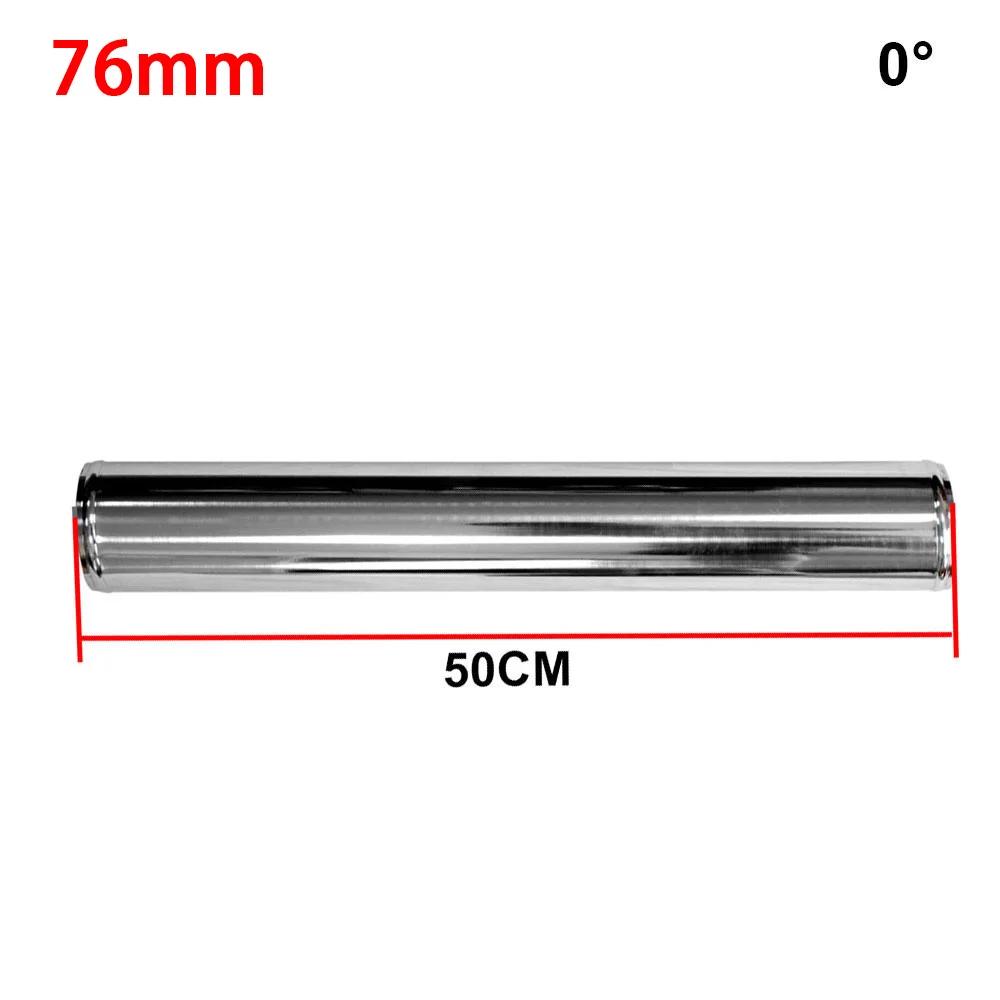 Universal L S Type Aluminum Tube 76mm 89mm 3inch 3.5inch Cold Air Intake Pipe for Racing Car Turbo High Flow 0/45/90/180 Degrees