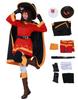 Miccostumes Набор боевого костюма для косплея ведьмы с популярным женским костюмом, шляпой, (M)