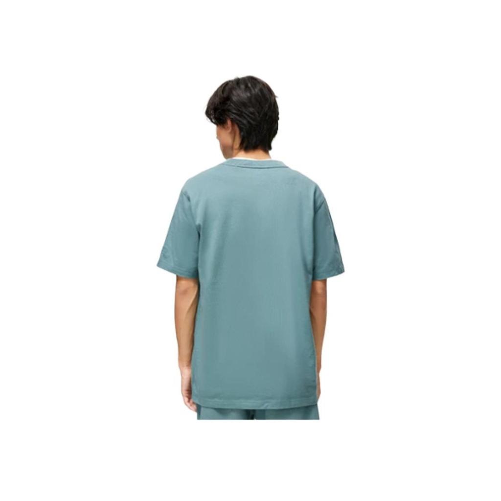 Мужские однотонные футболки с подкладкой Sports Life Series, зеленые AHST187-11