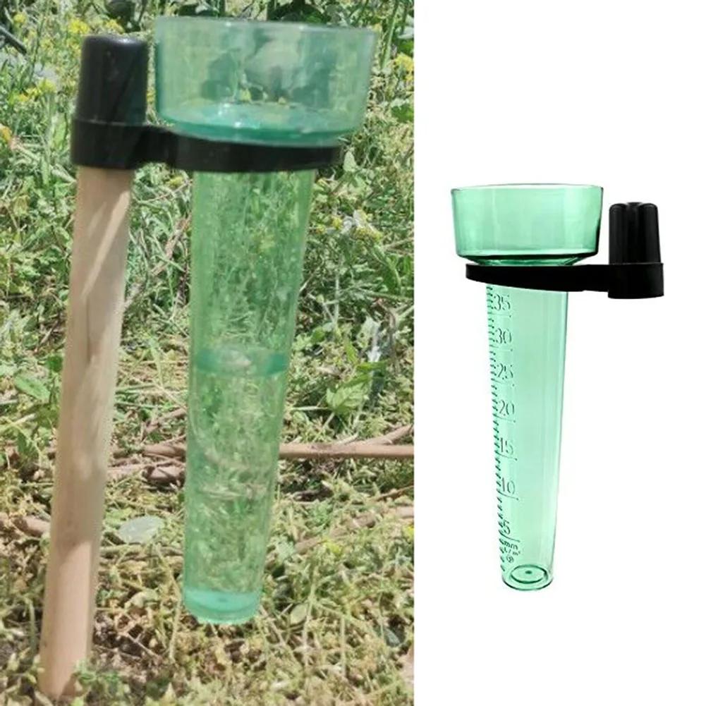 35mm Rain Gauge Rainwater Meter Polystyrene Water Rain Measurement Tool Outdoor Garden Ground Rainfall Guage