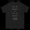 Give Me Death Shirt Gothic Nu Goth Pastel Soft Grunge Sarcastic Coffin Unisex Te