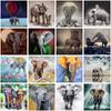 DIY Diamond Painting Animal Elephant Mosaic Picture 5D Diamond Embroidery Cross Stitch Kit Christmas Decoration Gift
